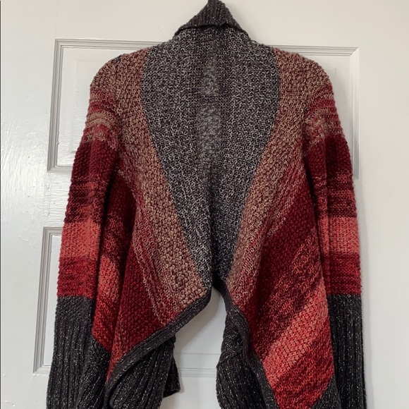 A.N.A. striped sweater red/gray small - Picture 7 of 8